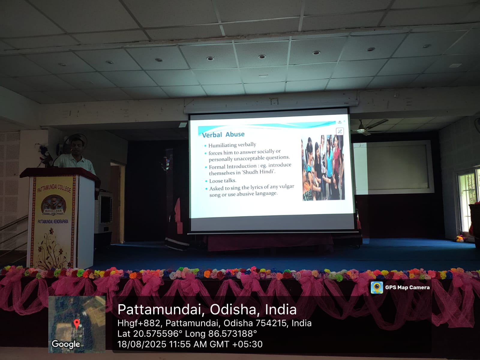 Anti Ragging Workshop Programme