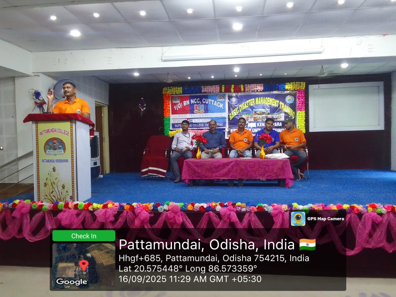 Basic Disaster Management Training Programme