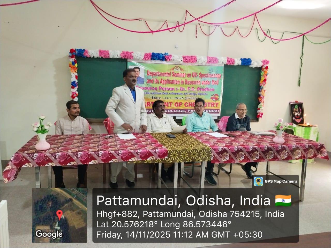 Departmental Seminar, Department of Chemistry,2025