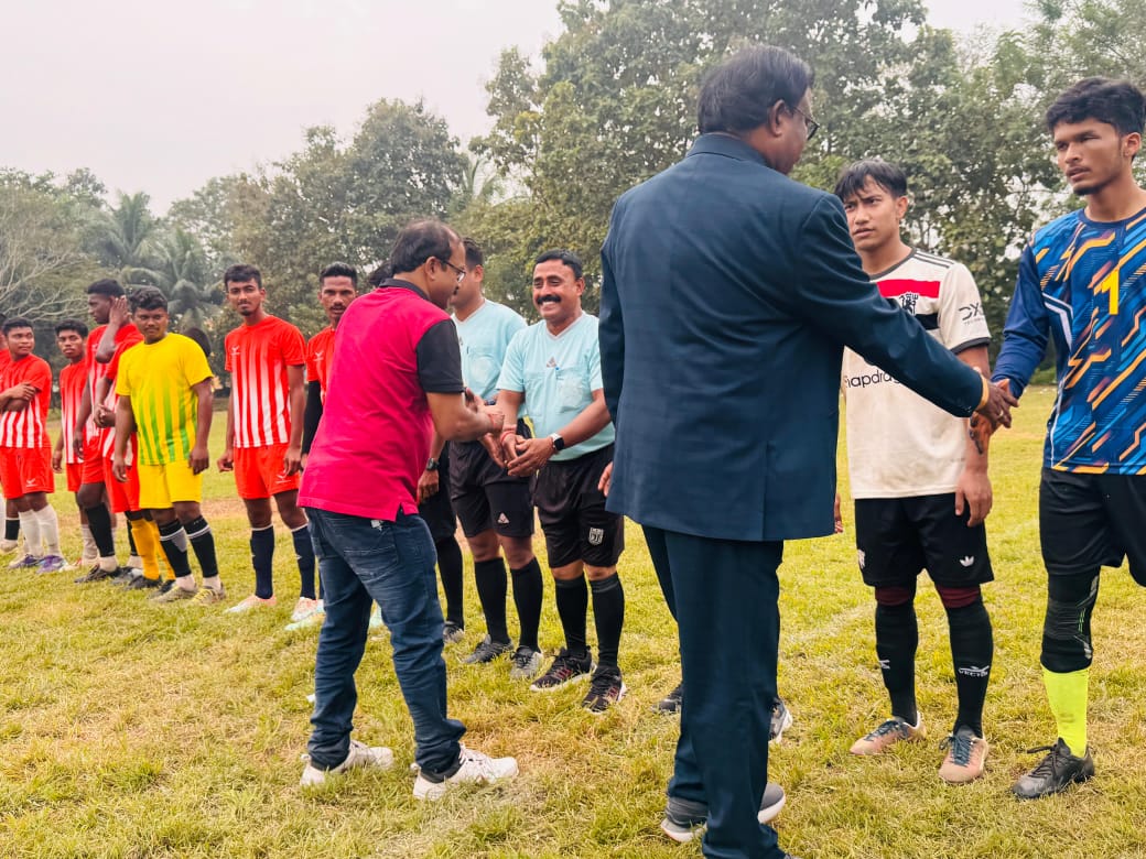 Inter- College Football Tournament organised by Athletic Association-2025