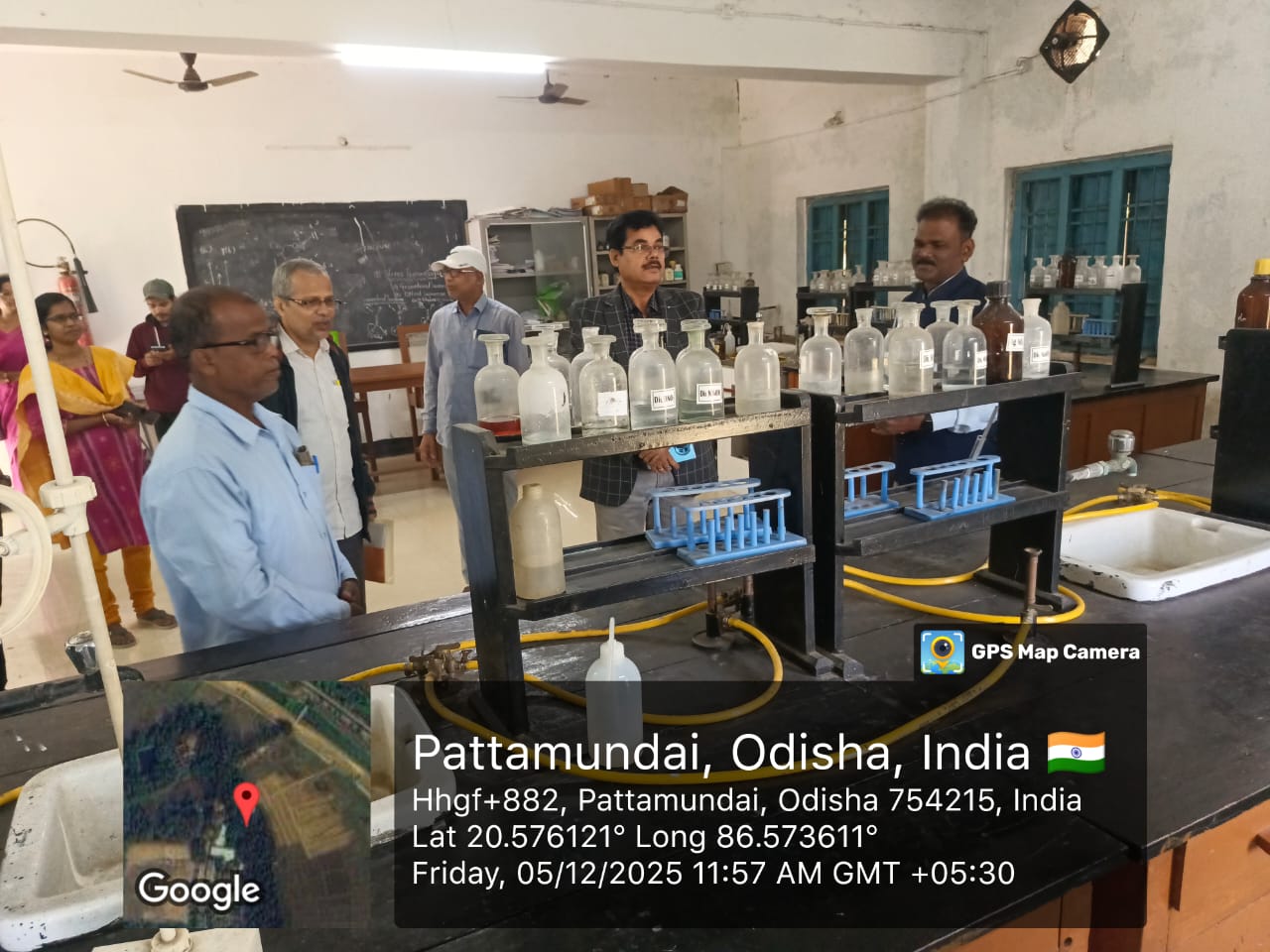 Lab Visits by Mr. Puskar Chandra Behera, RO, State Pollution Control Board, Paradip, Odisha-2025