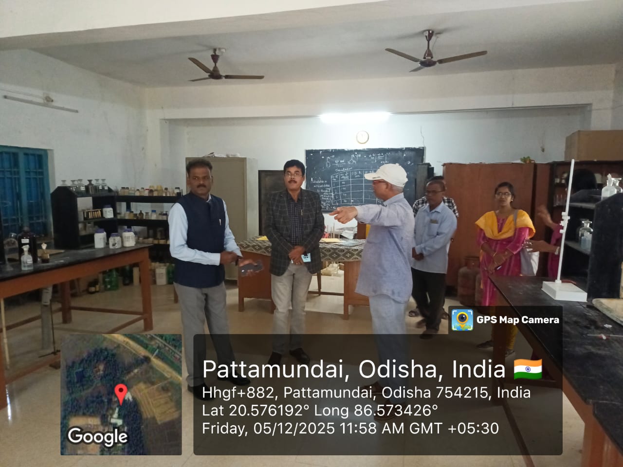 Lab Visits by Mr. Puskar Chandra Behera, RO, State Pollution Control Board, Paradip, Odisha-2025