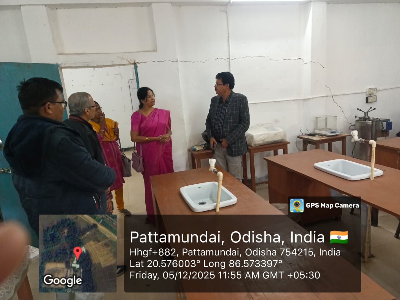 Lab Visits by Mr. Puskar Chandra Behera, RO, State Pollution Control Board, Paradip, Odisha-2025