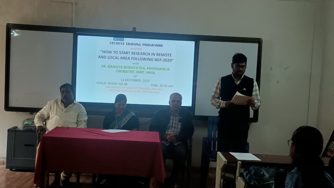 Student Training Programme on 