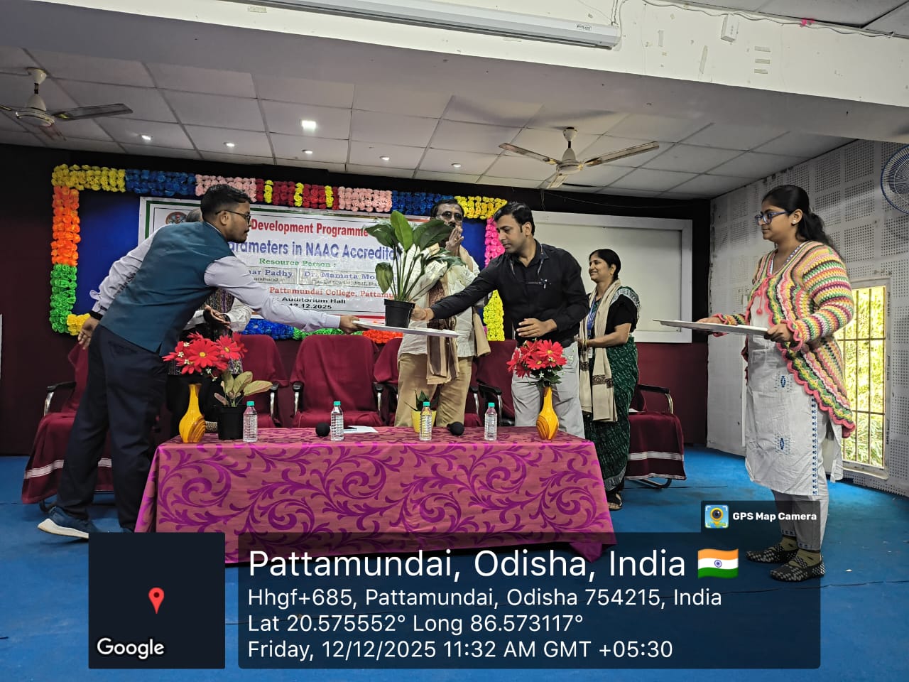 Teacher Training Programme on 'Quality Parameters in NAAC Accreditation', 2025