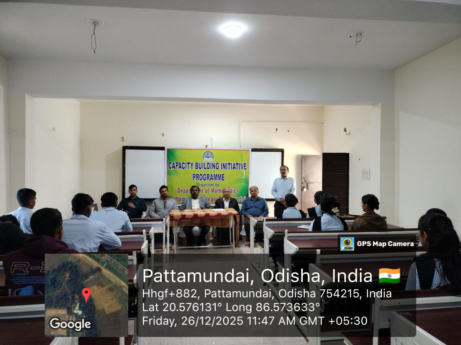 Internal capacity Building Programme by Department of Mathematics,2025