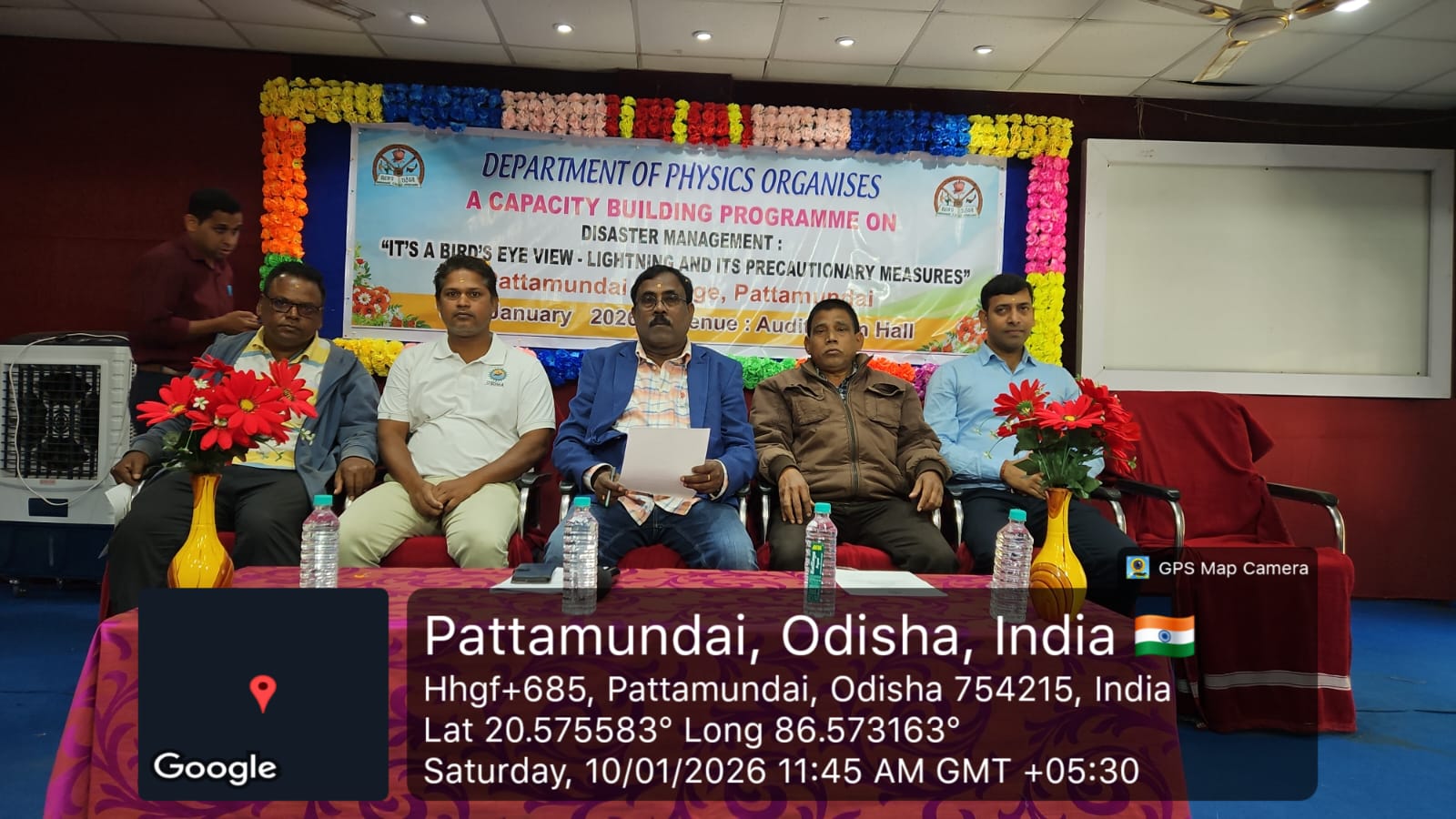 CAPACITY BUILDING PROGRAMME BY DEPARTMENT OF Physics-2025