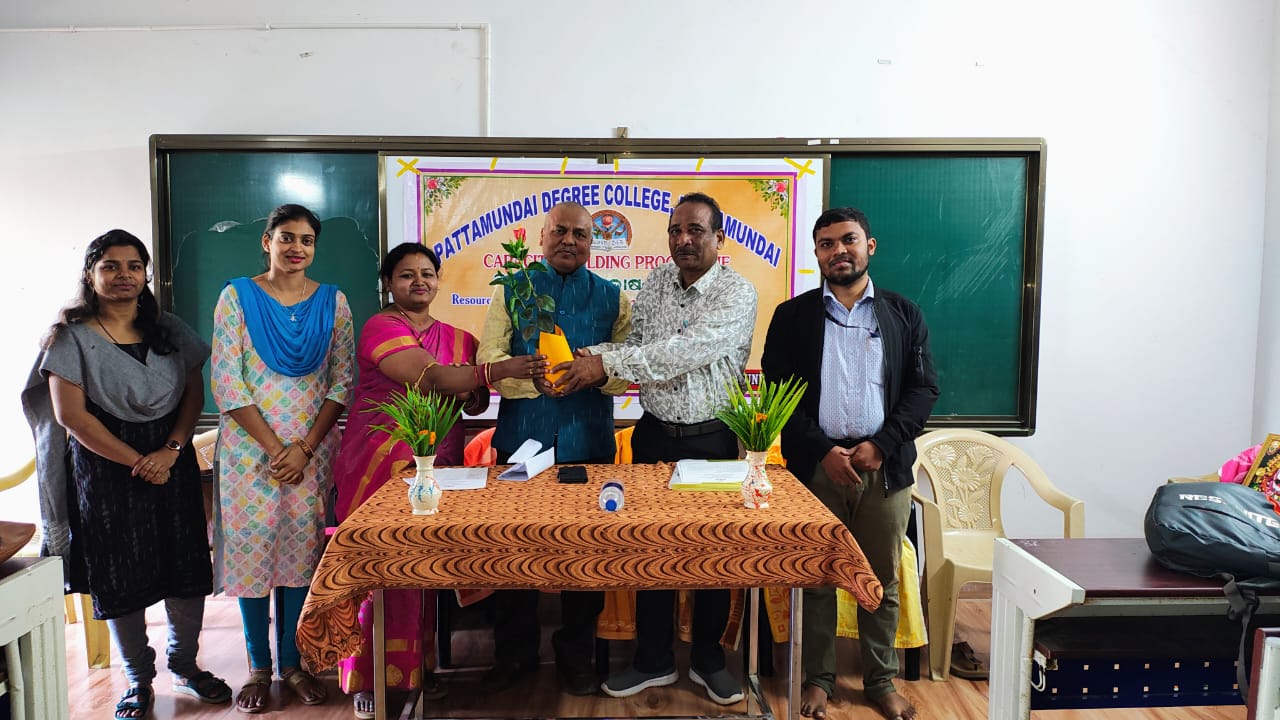 CAPACITY BUILDING PROGRAMME (External)-12.01.2026- Organised by Department of Odia on Theme ' ଓଡ଼ିଆ ଭାଷଣ କୌଶଳ '