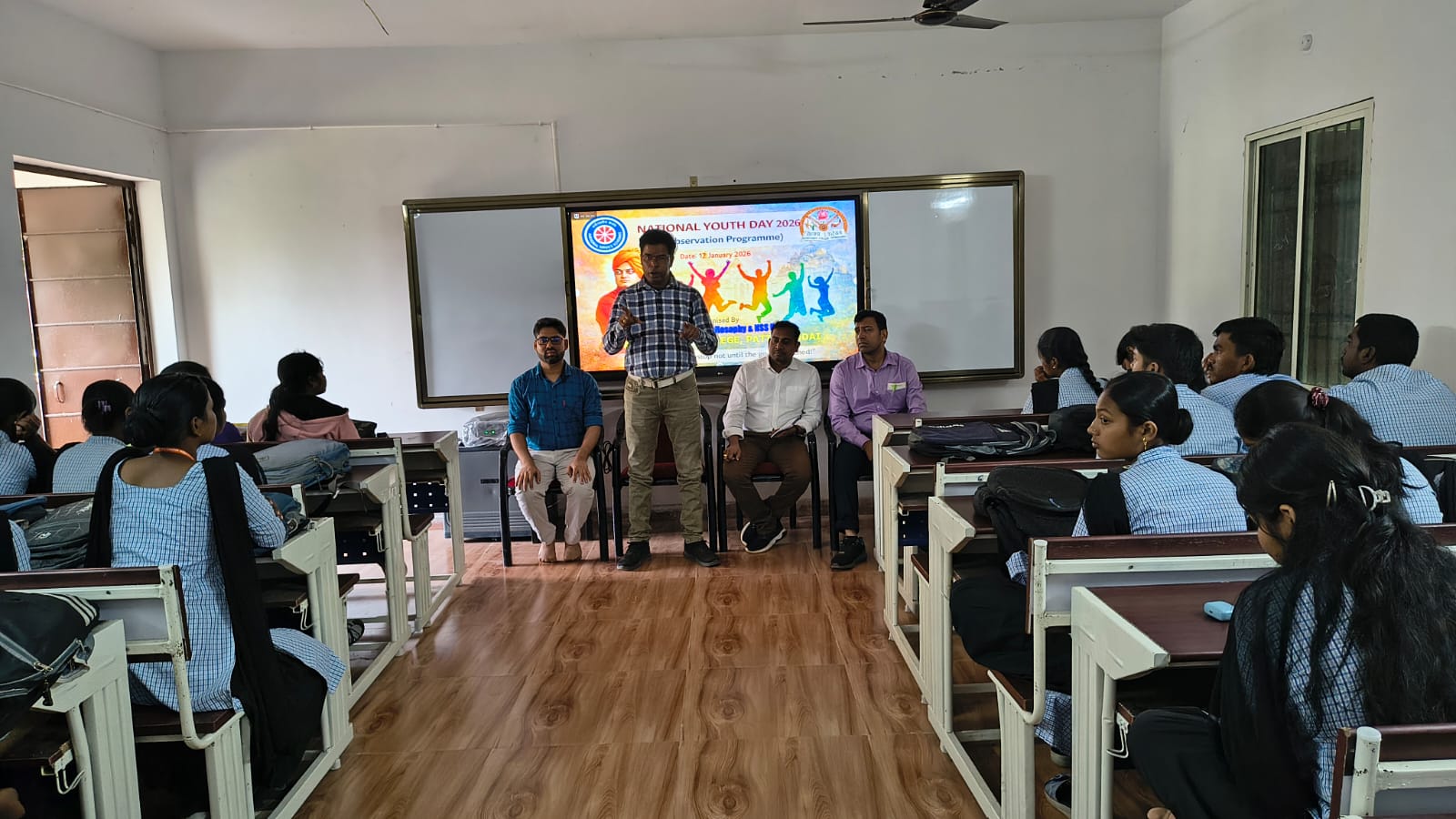 Observation of National Youth Day by the Department of Philosophy and NSS Unit on 12.01.2026