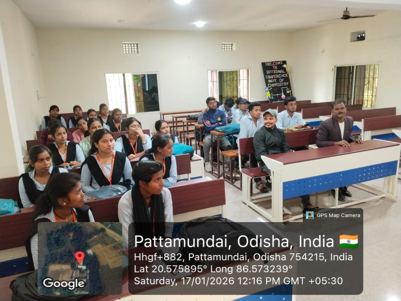 Guest Lecture on the topic Nano material and its application on medicine by expert alumni Mr Puspa Ranjan Rout of SSJ Mahavidyalay Rajnagar, dt.17.01.2026