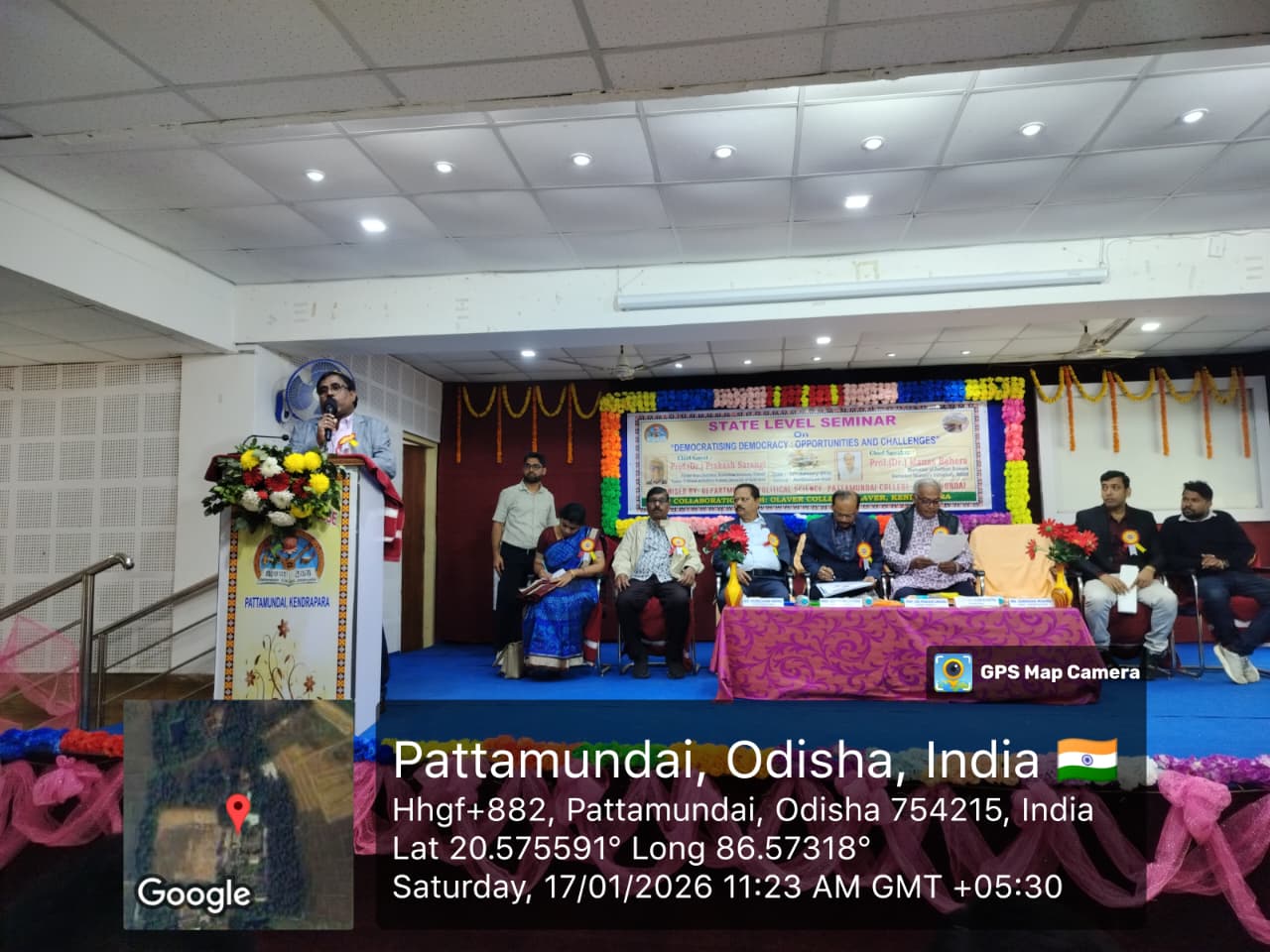 State Level Seminar by Dept.of Political Science on dt. 17.01.2026