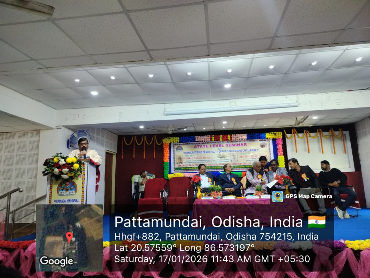 State Level Seminar by Dept.of Political Science on dt. 17.01.2026