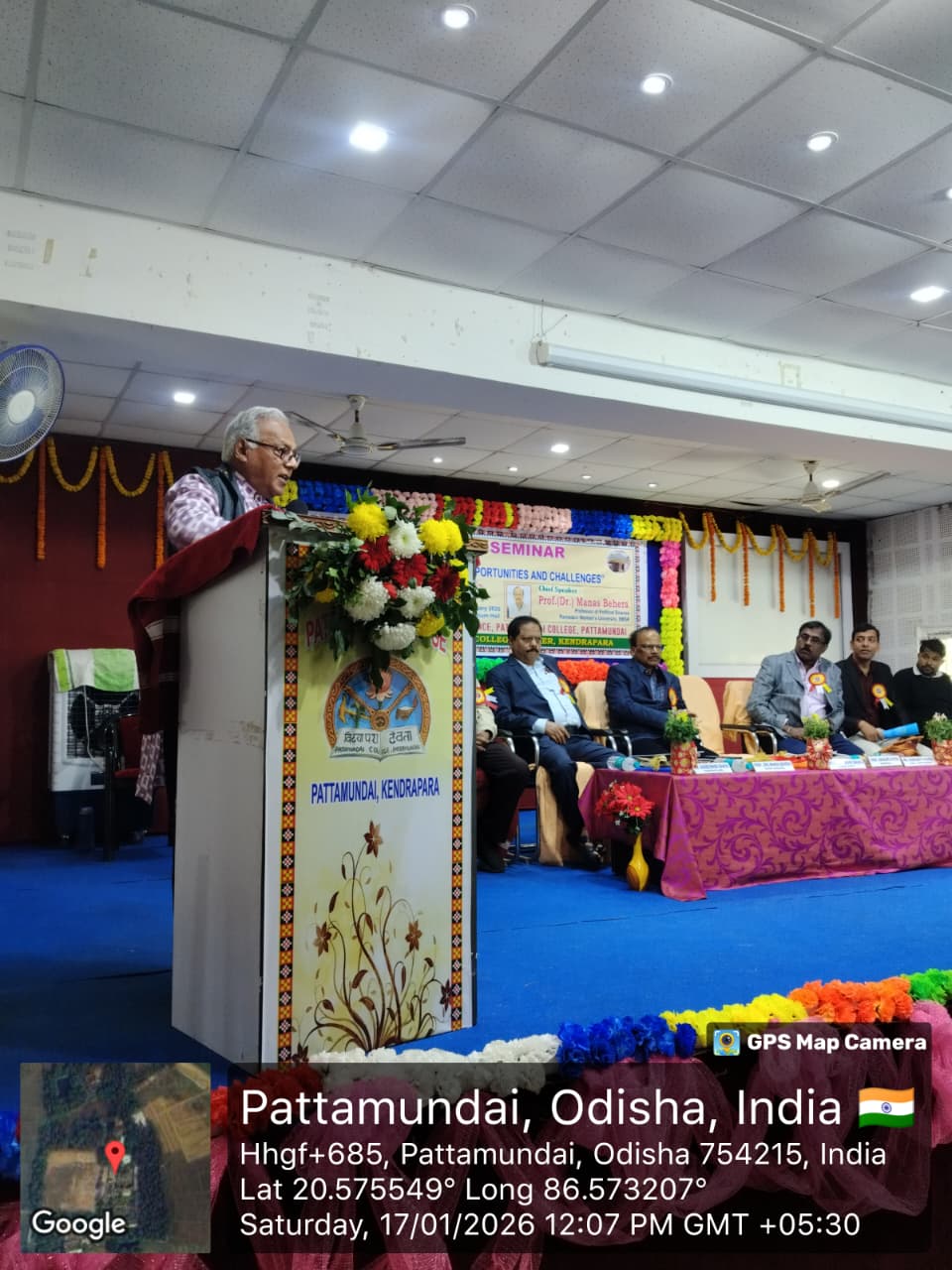 State Level Seminar by Dept.of Political Science on dt. 17.01.2026