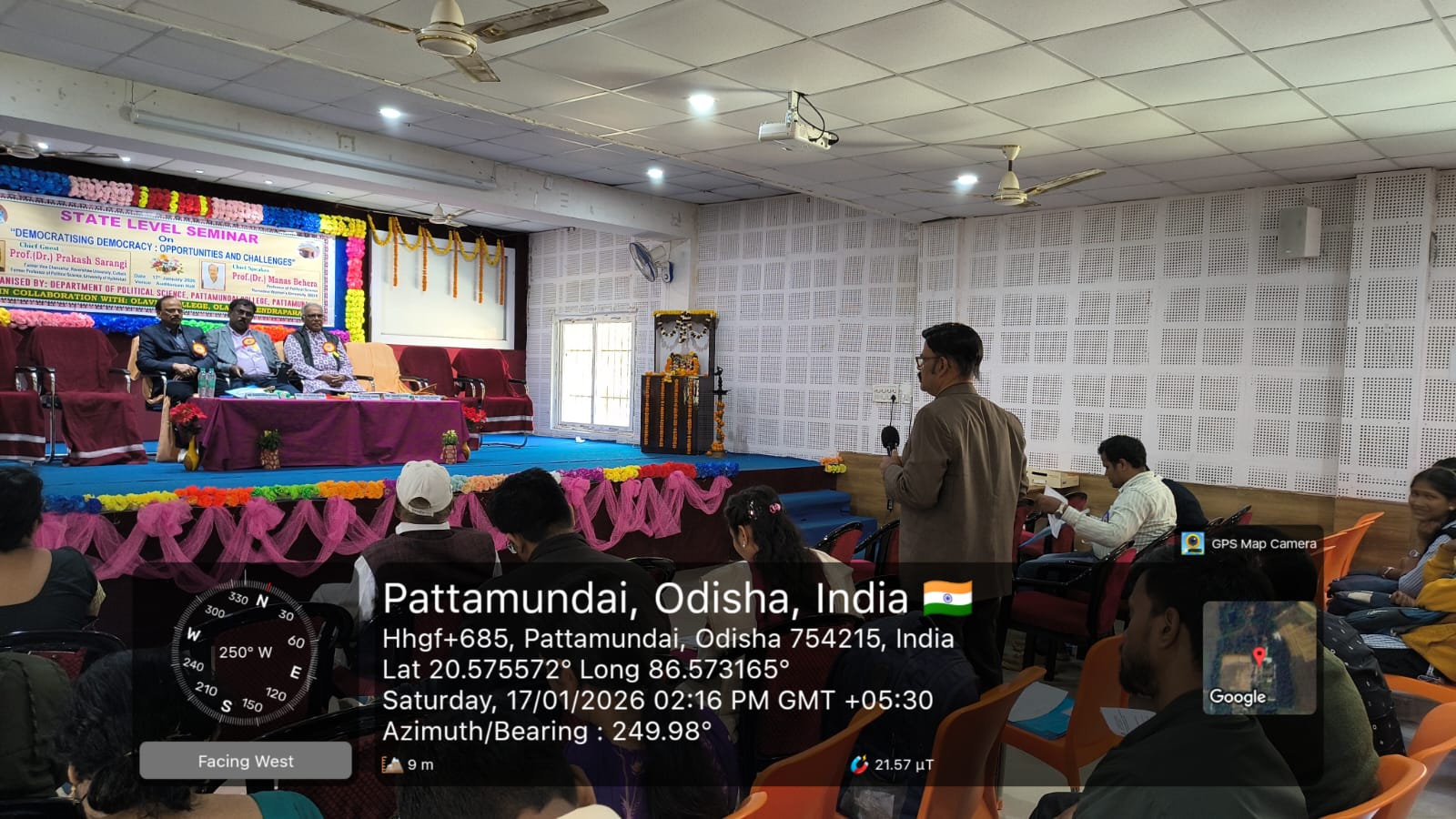 State Level Seminar by Dept.of Political Science on dt. 17.01.2026