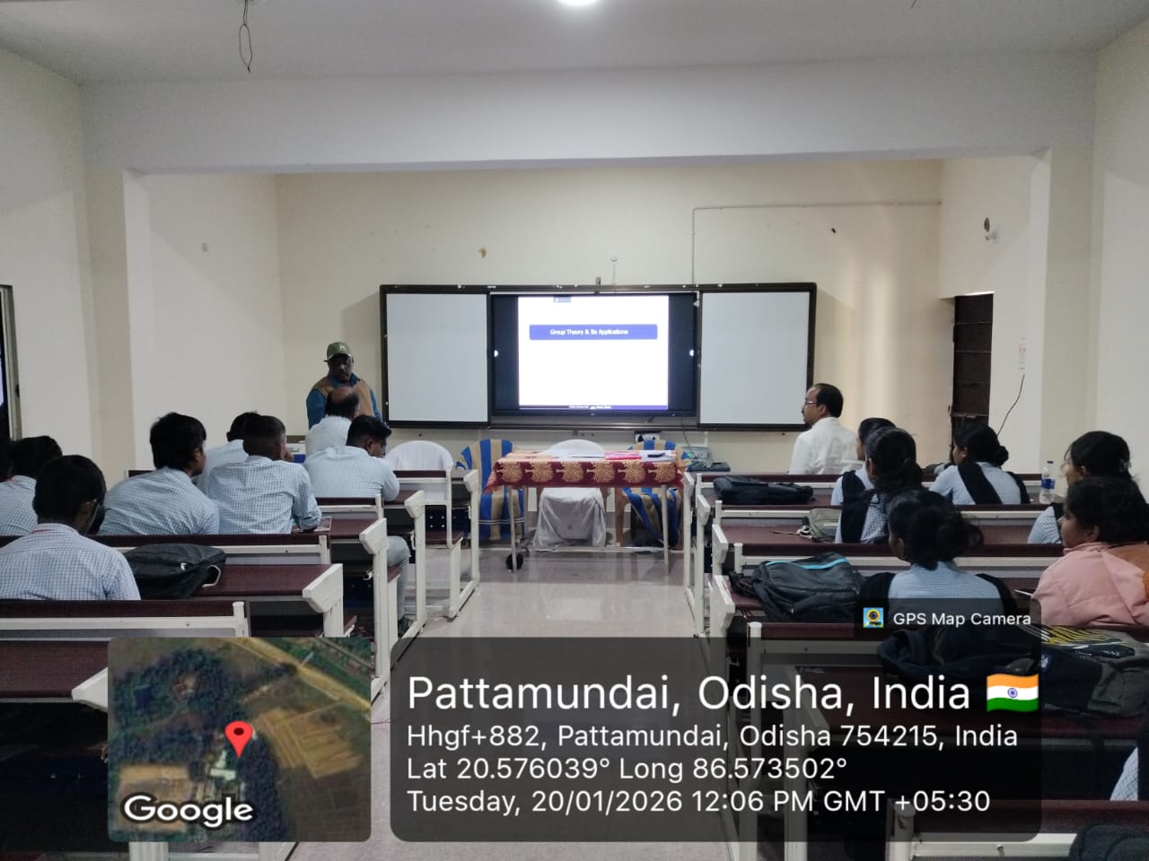 Alumni Activity: Alumnus Sri Shiba Charan Das, Lecturer in Mathematics, Brahmani College, Dandisahi delivered a guest lecture on 