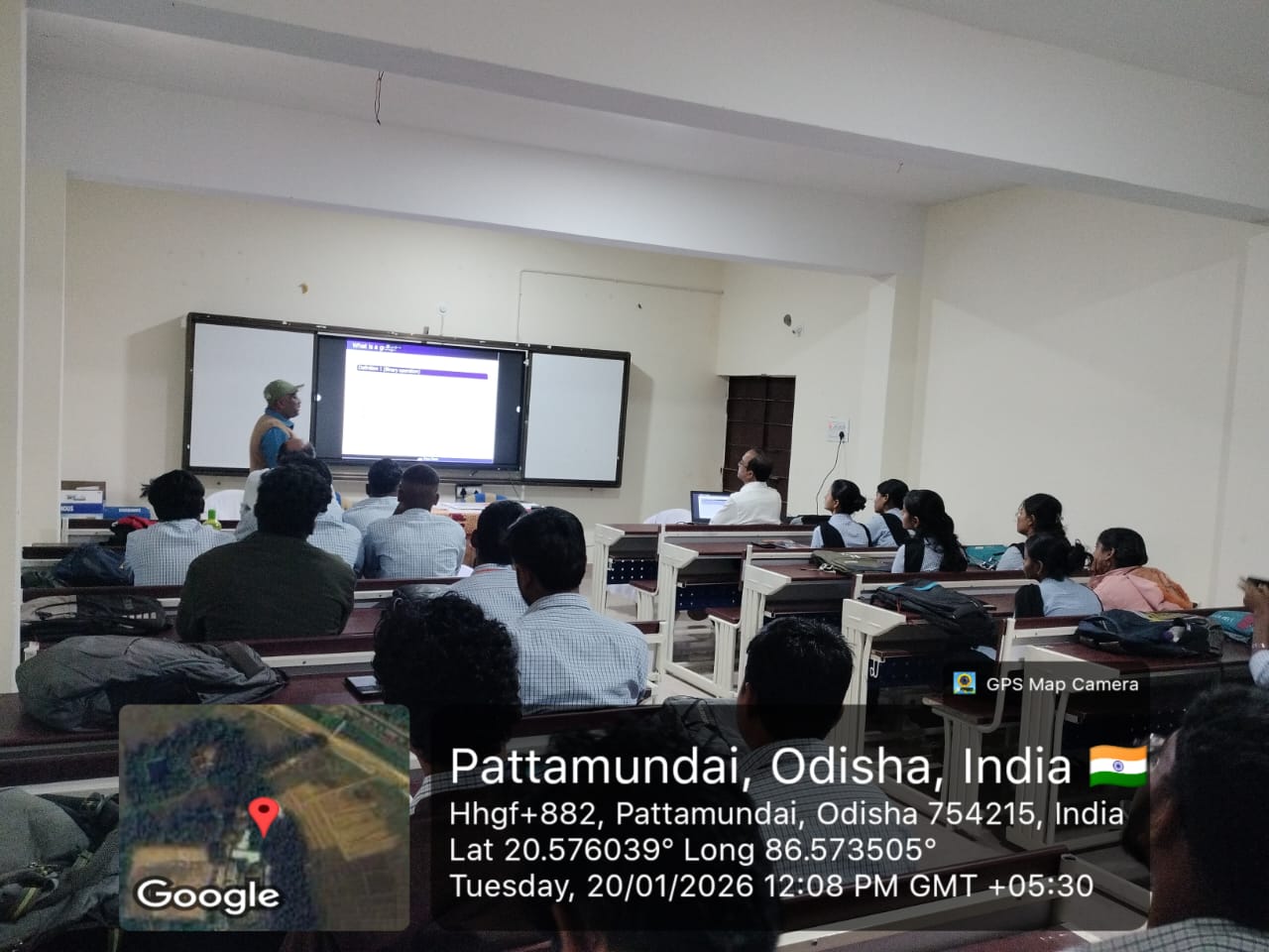 Alumni Activity: Alumnus Sri Shiba Charan Das, Lecturer in Mathematics, Brahmani College, Dandisahi delivered a guest lecture on 