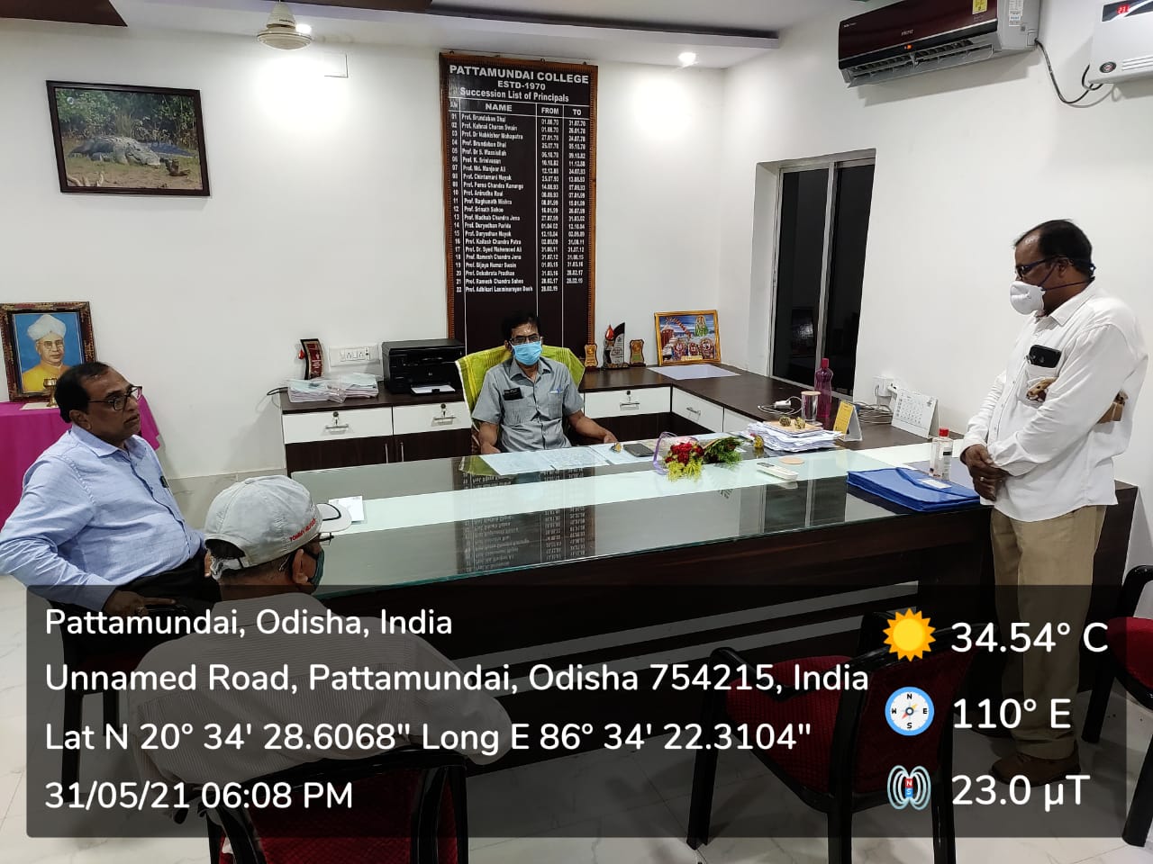 Welcome to new Principal, Dr.Pramod Kumar Samal