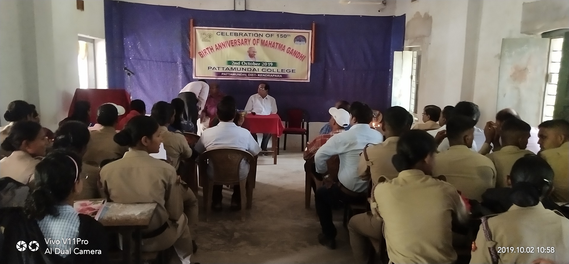 Celebration of 150th Birth Anniversary of Mahatma Gandhi on 02.10.2019