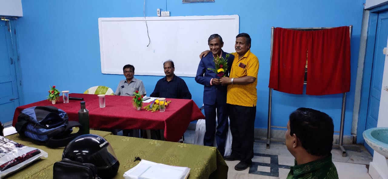 FAREWELL CEREMONY OF MR. A.K MOHARANA, DEMONSTRATOR IN PHYSICS