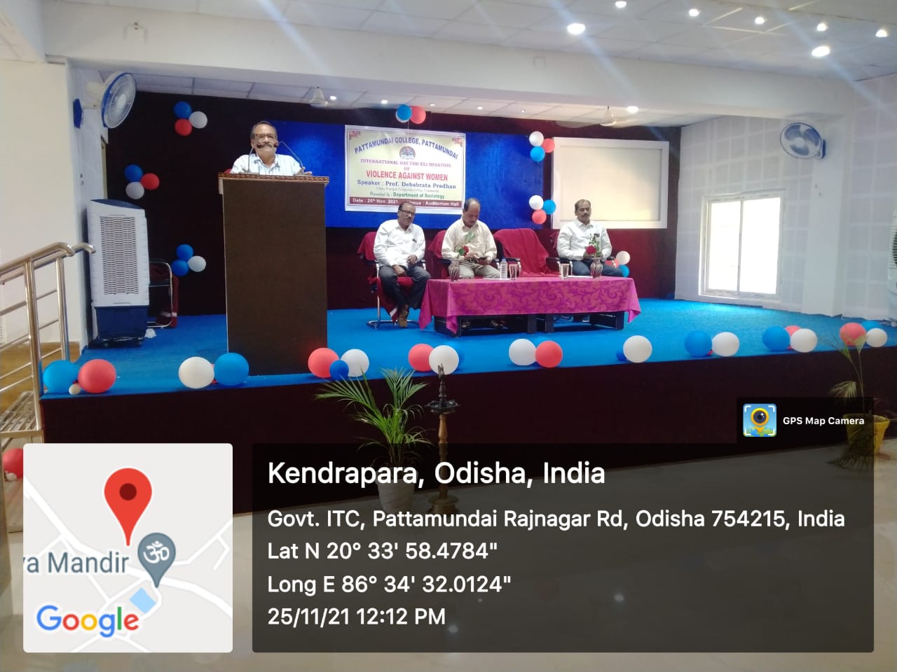 Observation of International Day for Elimination of Violence against Women