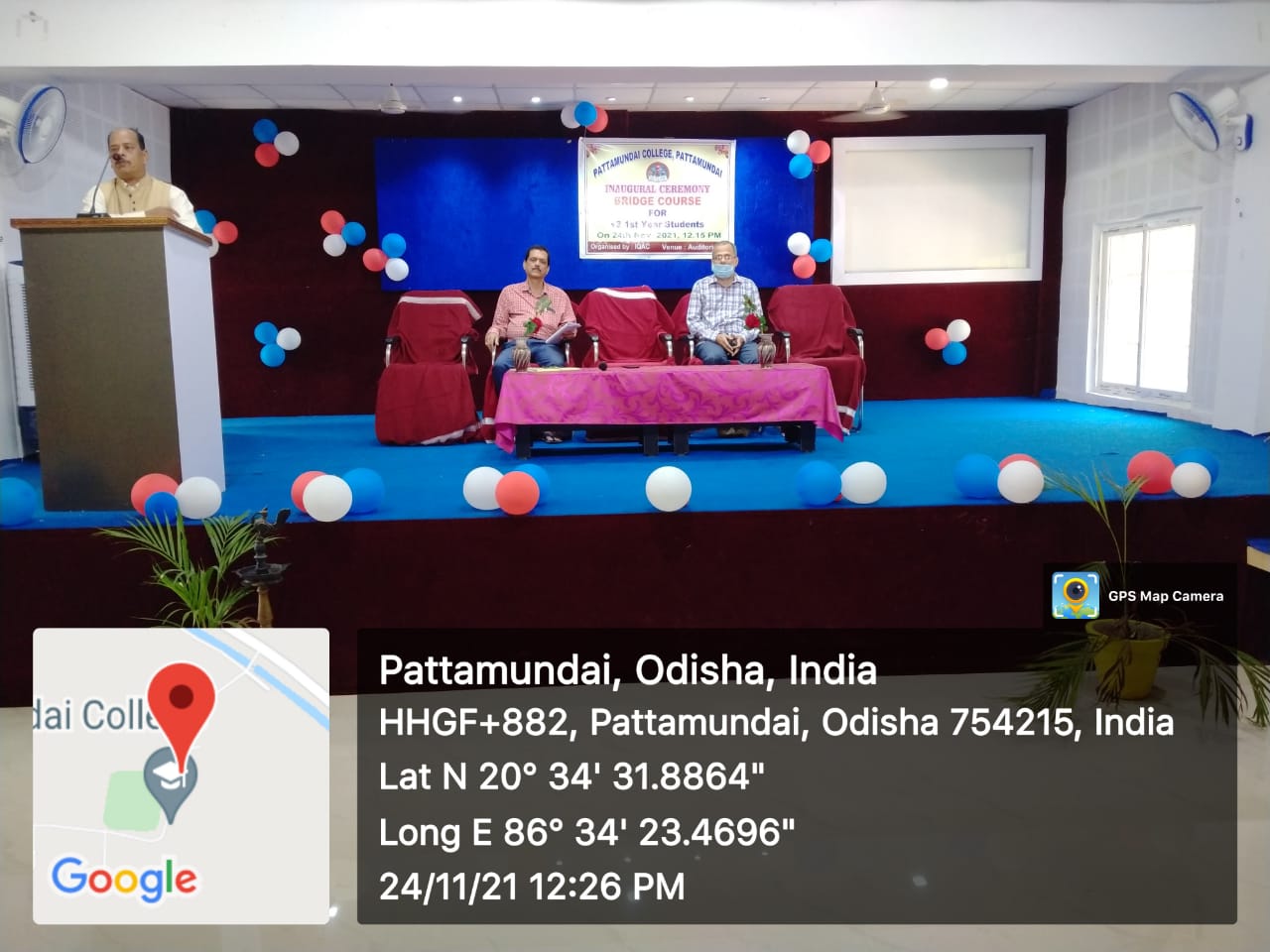 INAUGURAL CEREMONY OF BRIDGE COURSE