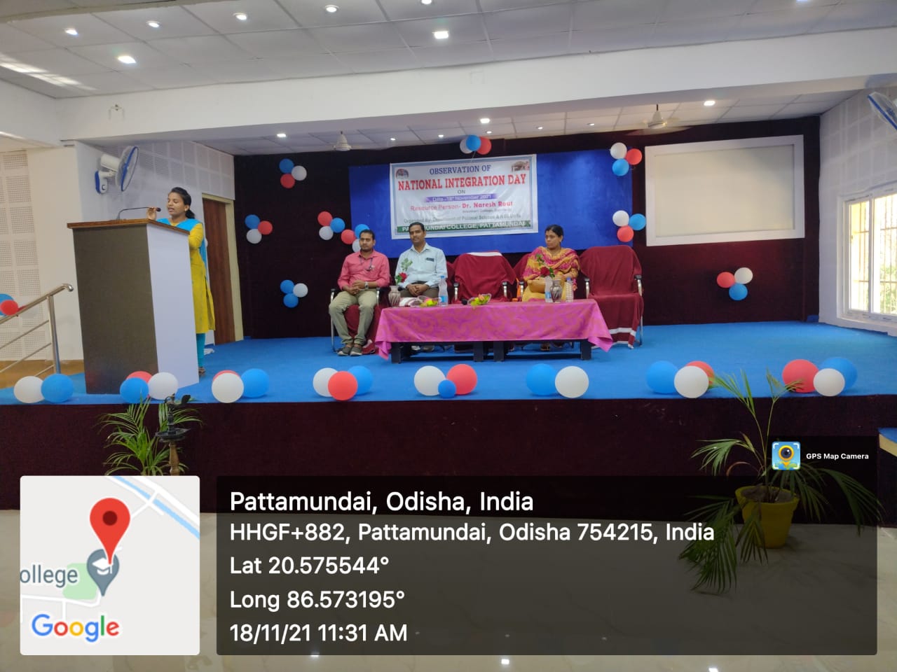 Observations of National integration day