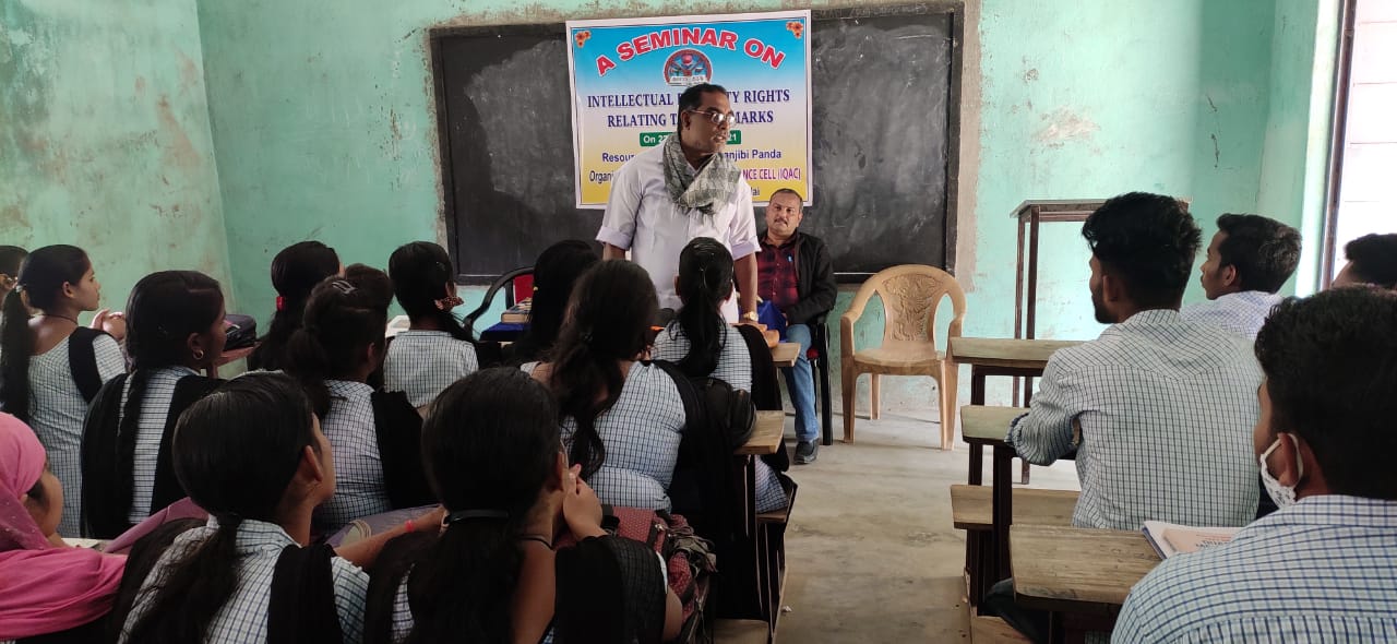 SEMINAR ON INTELLECTUAL PROPERTY RIGHT