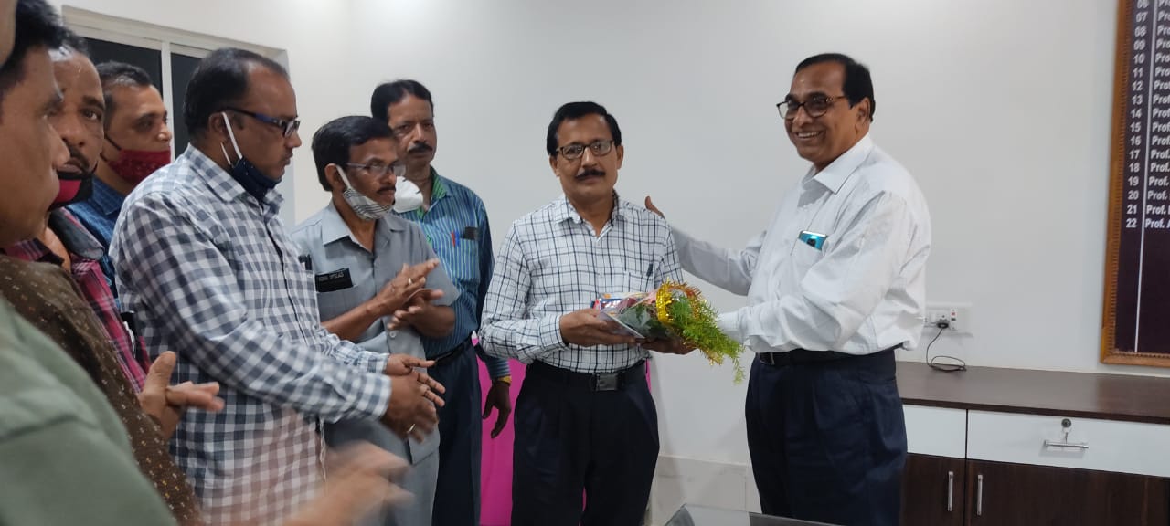 Farewell ceremony of Mr.Kulamani Lenka