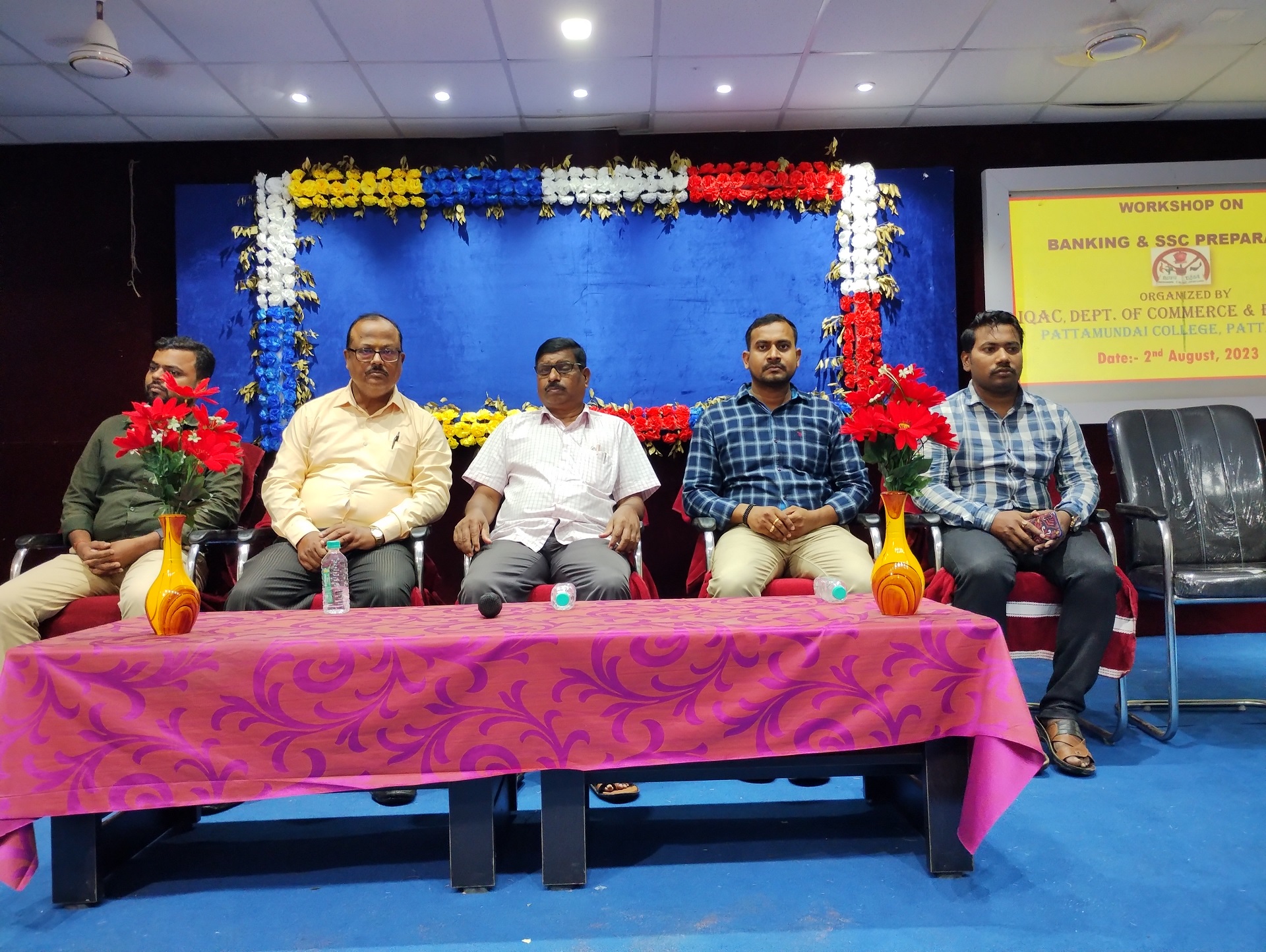 workshop on Banking & SSC Preparation