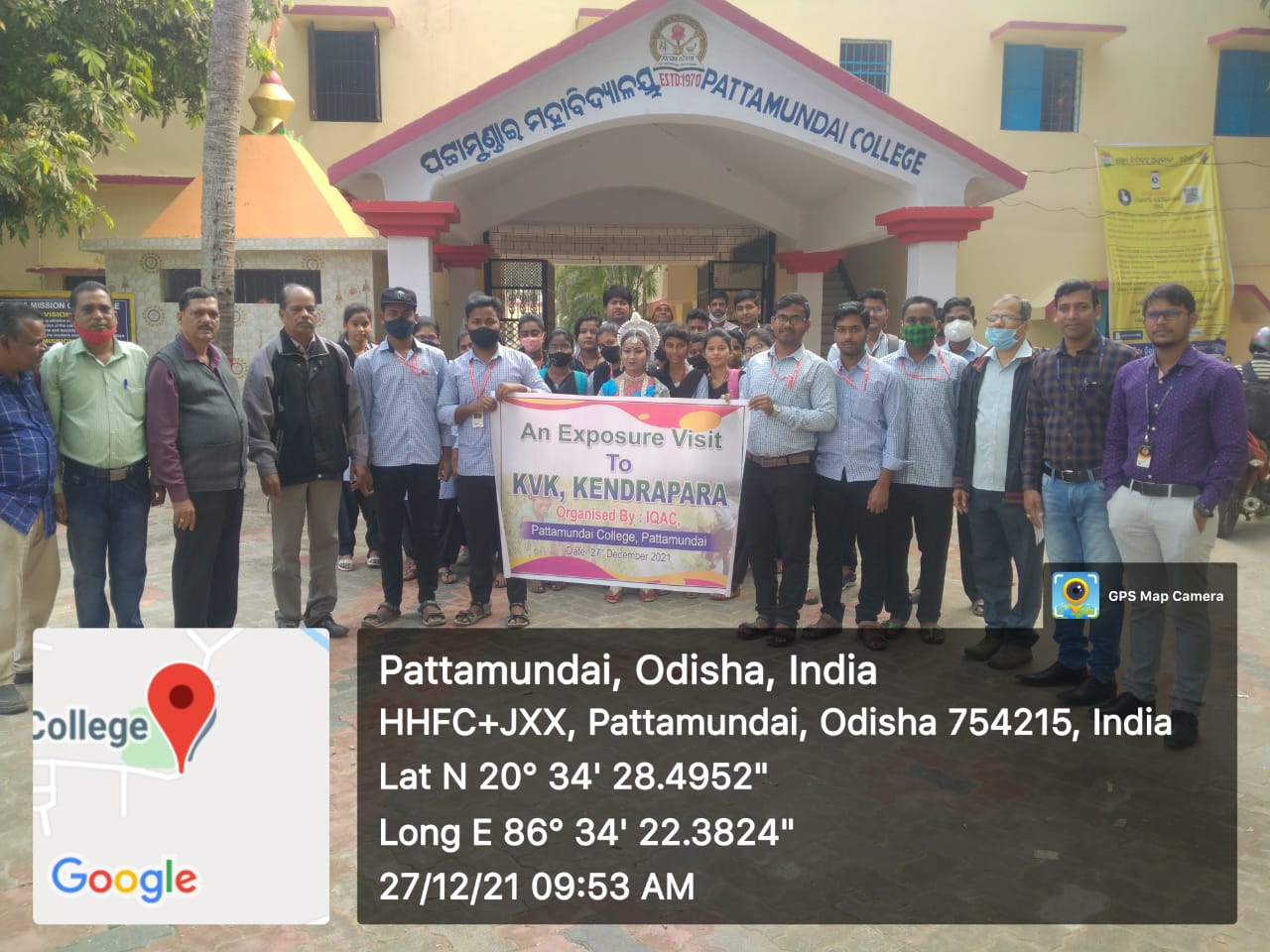 EXPOSURE VISIT TO KRISHI VIGYAN KENDRA, KENDRAPARA