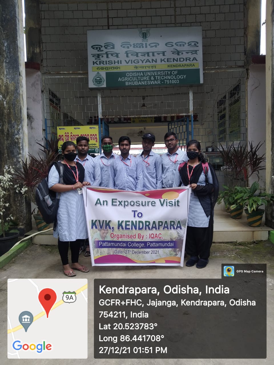 EXPOSURE VISIT TO KRISHI VIGYAN KENDRA, KENDRAPARA