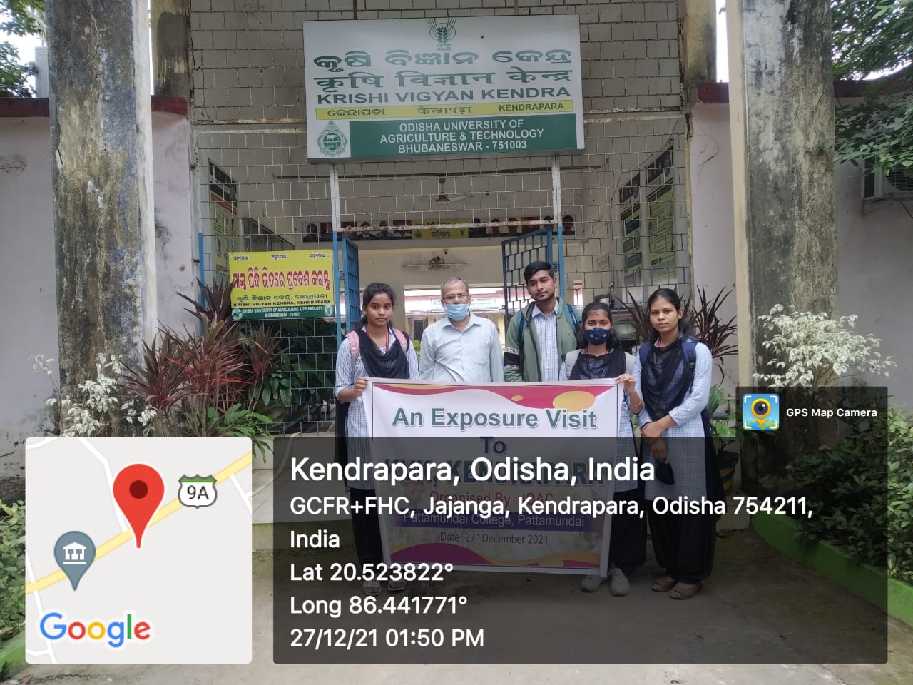 EXPOSURE VISIT TO KRISHI VIGYAN KENDRA, KENDRAPARA