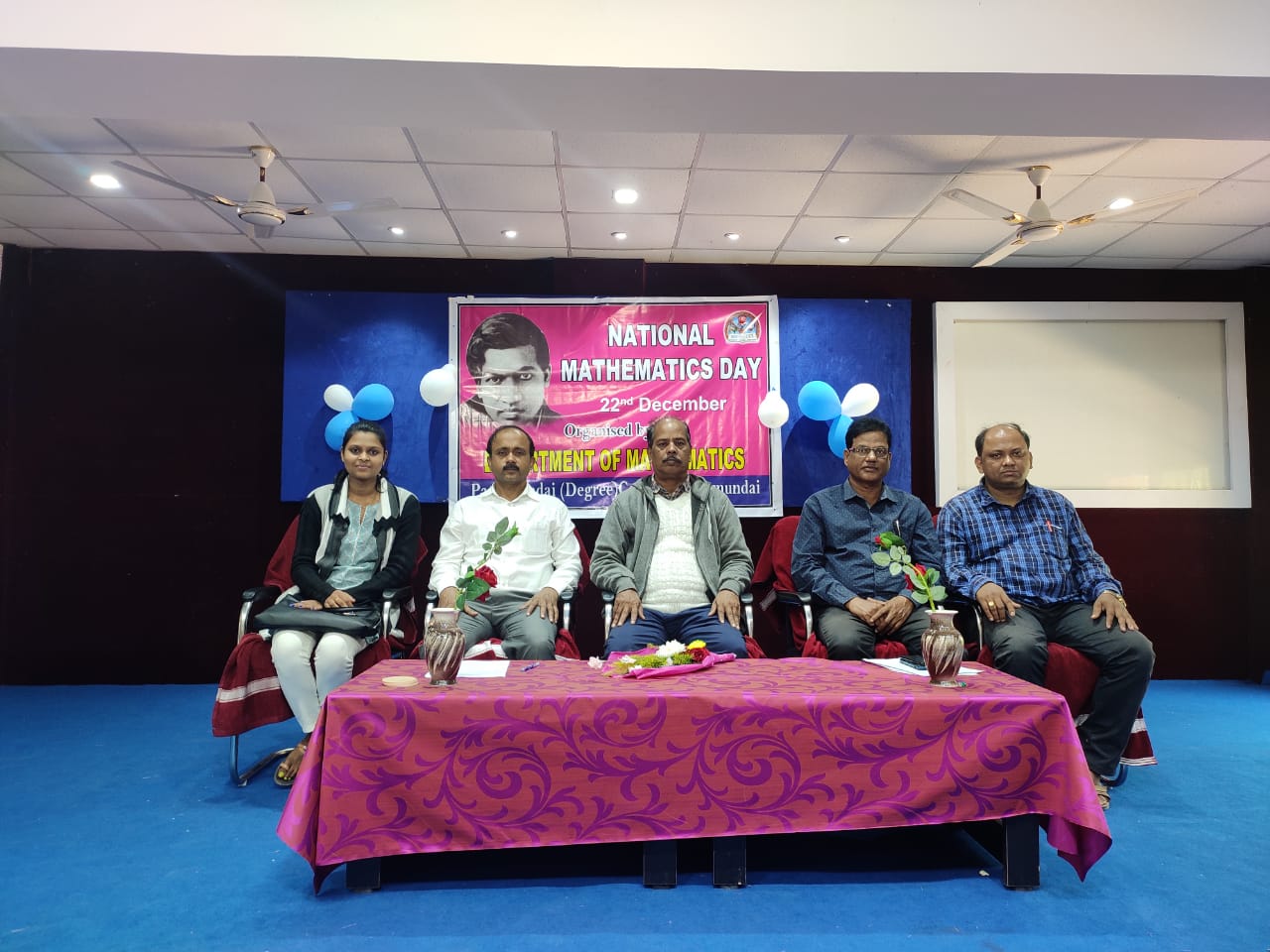 OBSERVATION OF NATIONAL MATHEMATICS DAY