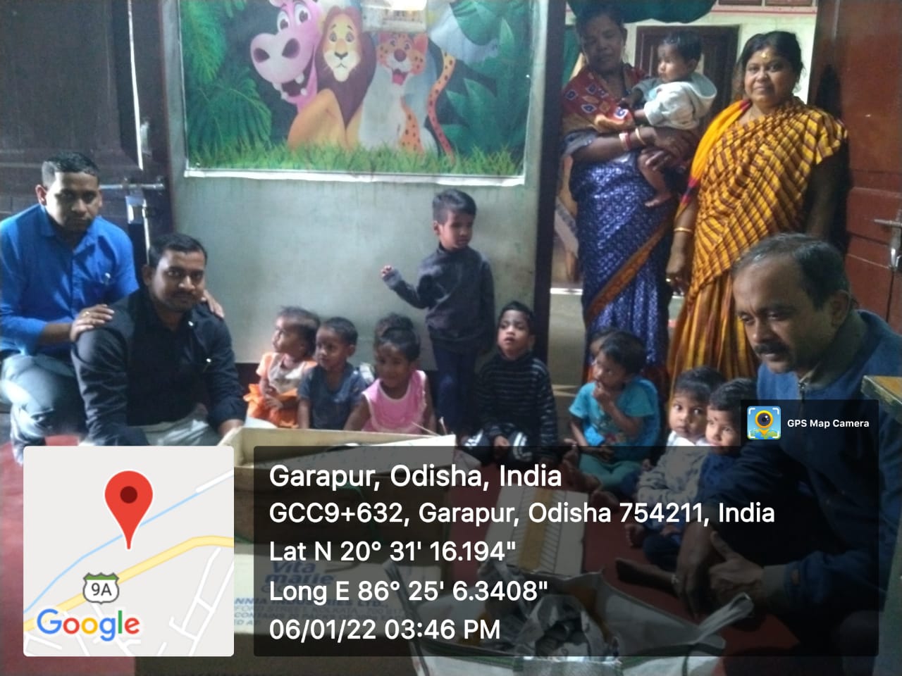 Visit to orphanage on the occasion of  World Orphan Day