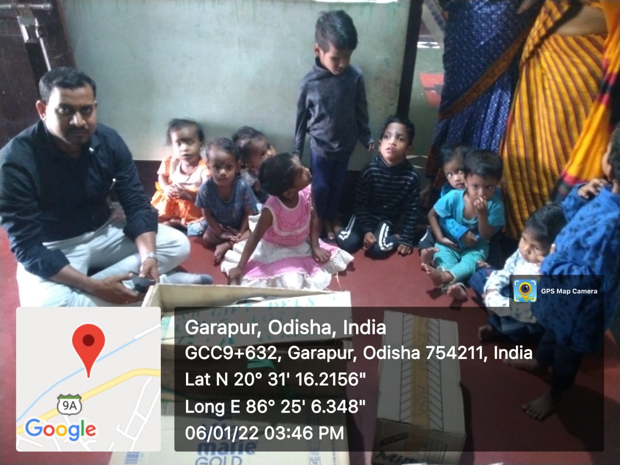 Visit to orphanage on the occasion of  World Orphan Day