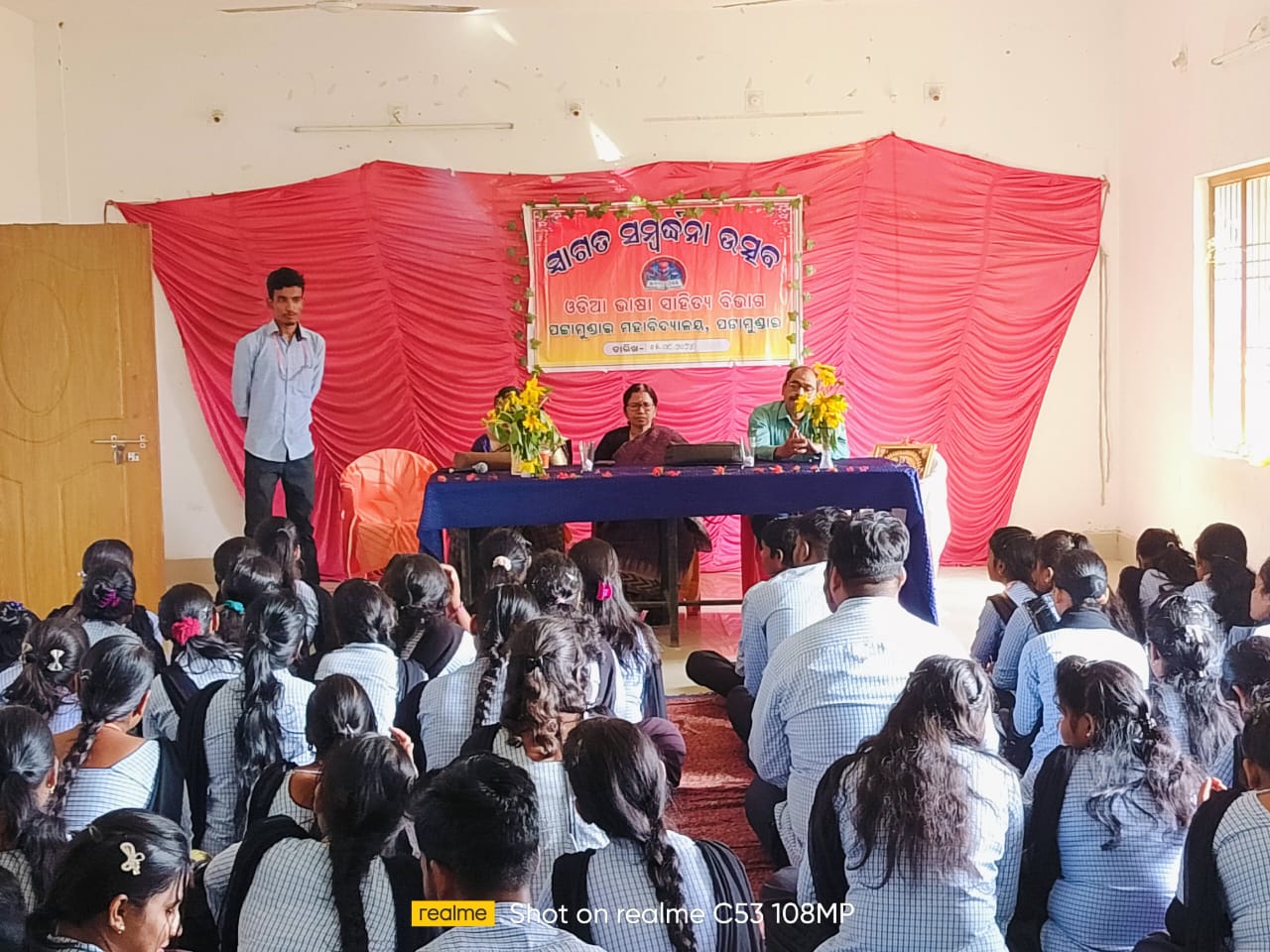 Welcome Ceremony for 1st Year Student in Department 