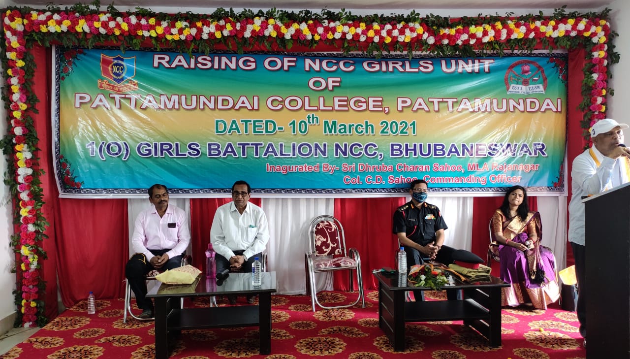 RAISING OF NCC GIRLS UNIT