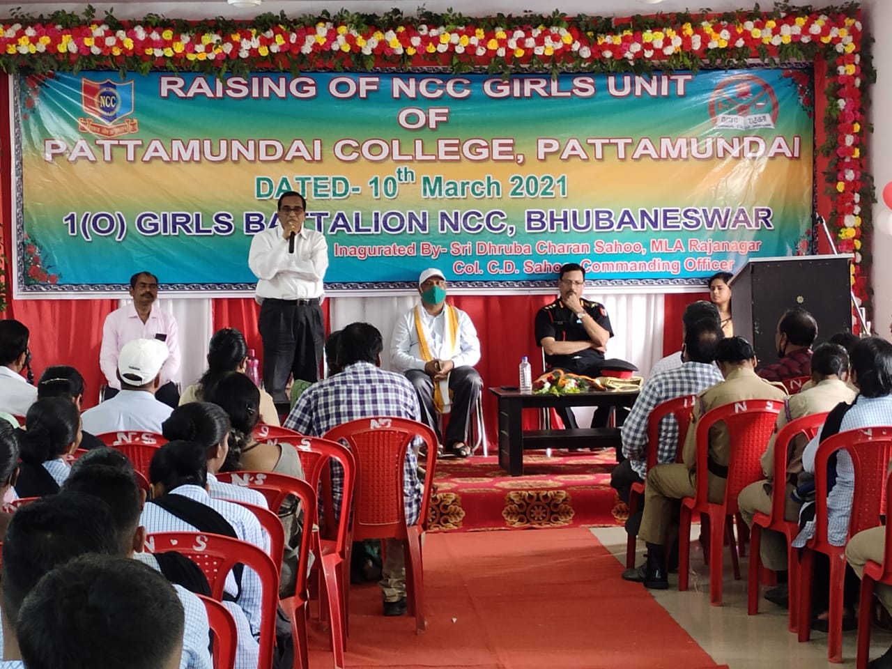 RAISING OF NCC GIRLS UNIT