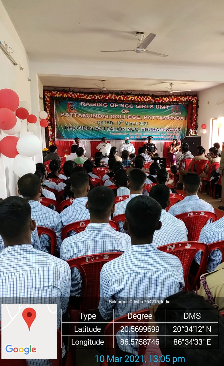 RAISING OF NCC GIRLS UNIT
