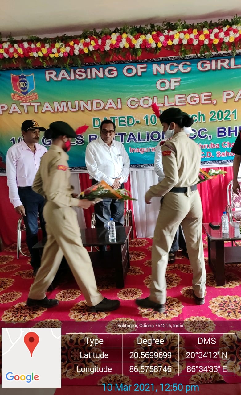 RAISING OF NCC GIRLS UNIT