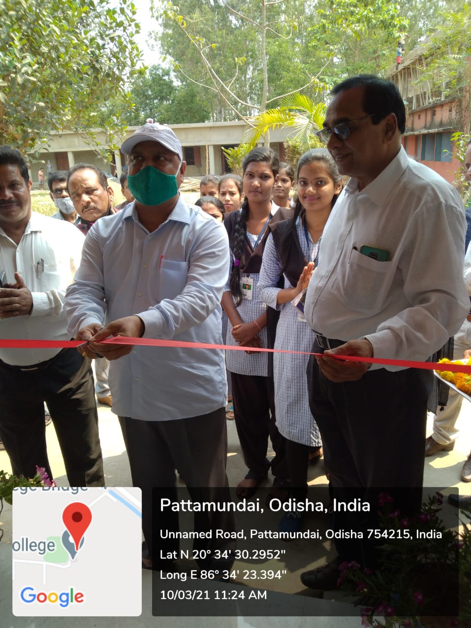 INAUGURATION OF WATER COOLER