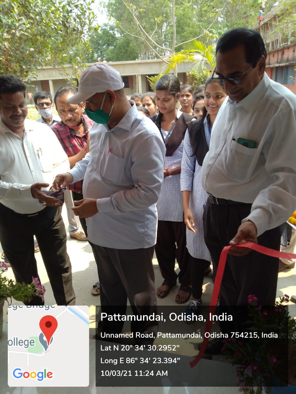 INAUGURATION OF WATER COOLER