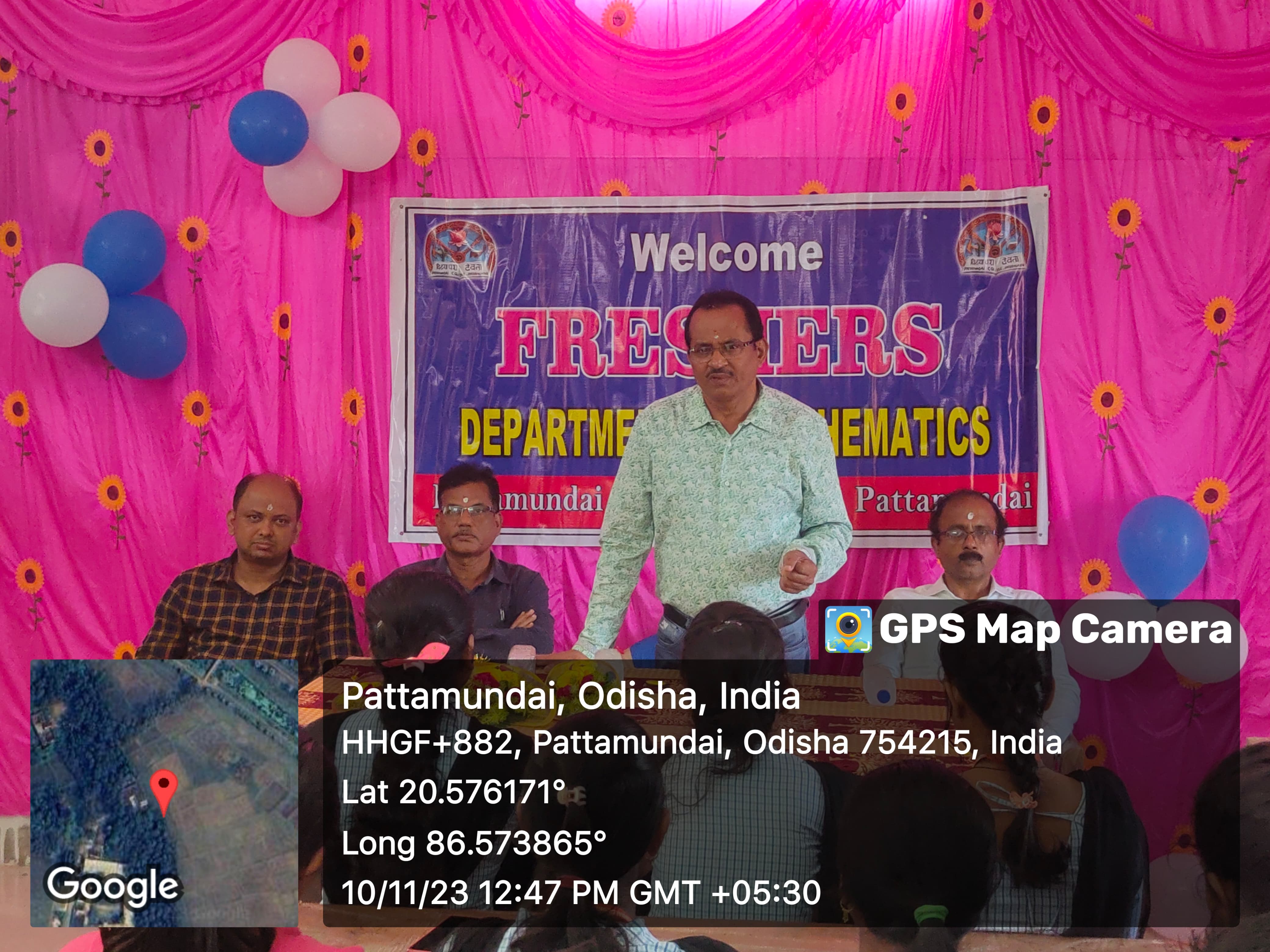 Welcome Ceremony for 1st Year Student in Department 