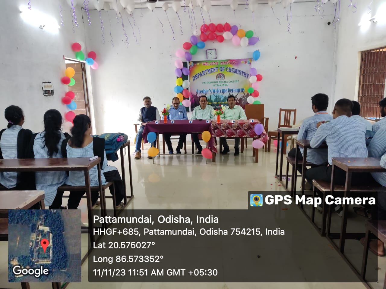 Welcome Ceremony for 1st Year Student in Department 