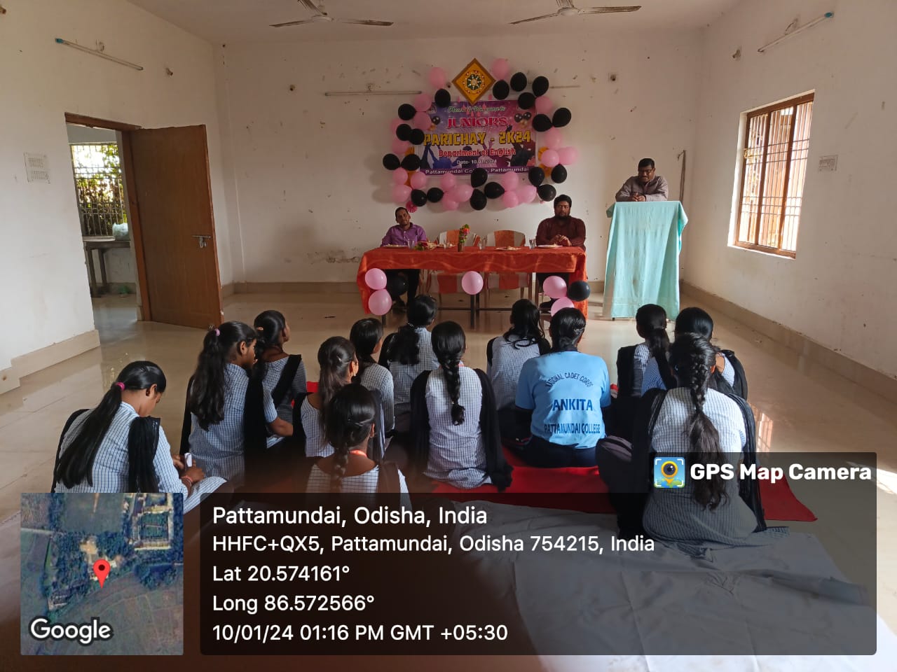 Welcome Ceremony for 1st Year Student in Department 