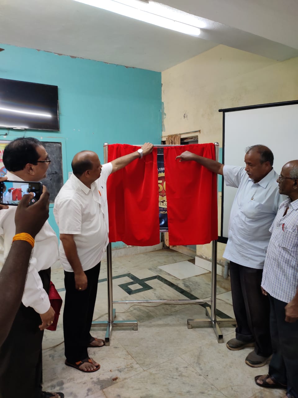 Inauguration of Logo for Golden Jubilee celebration