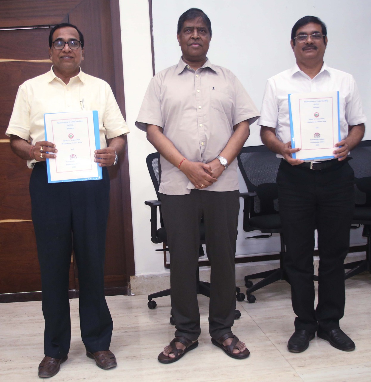 MOU WITH SOA UNIVERSITY, BHUBANESWAR