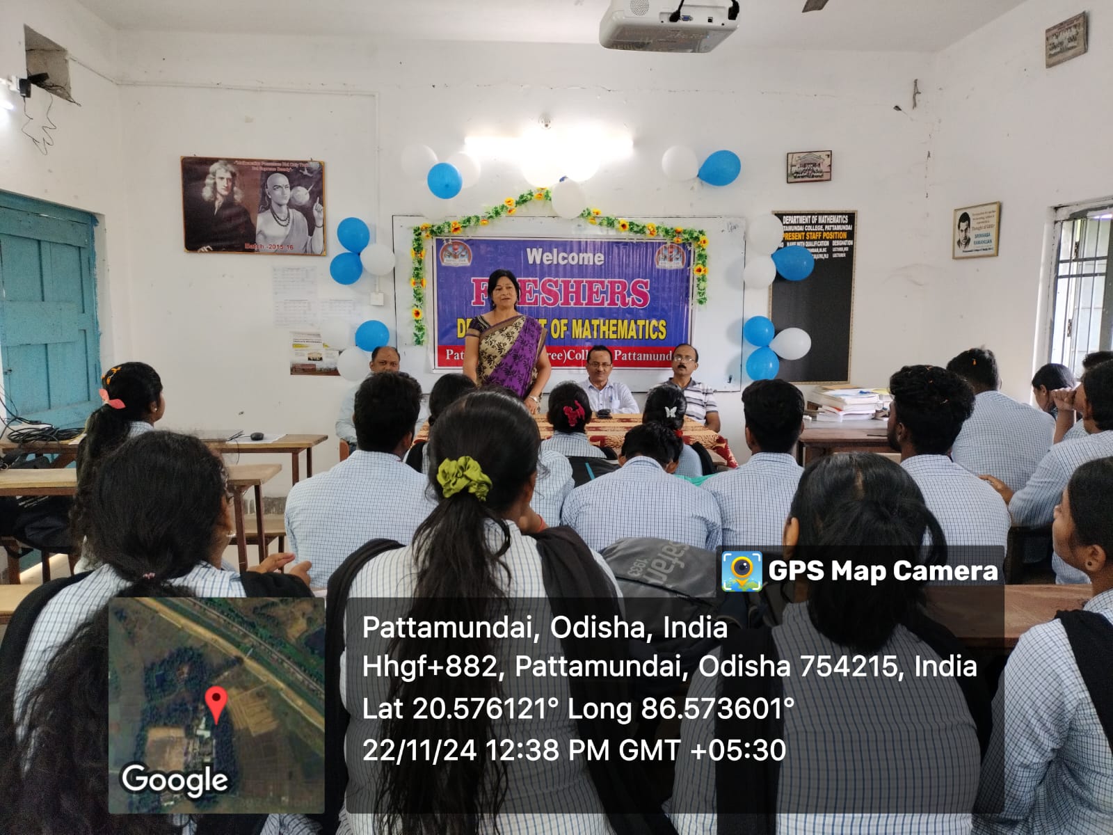 Welcome Ceremony for 1st Year Student in Department 