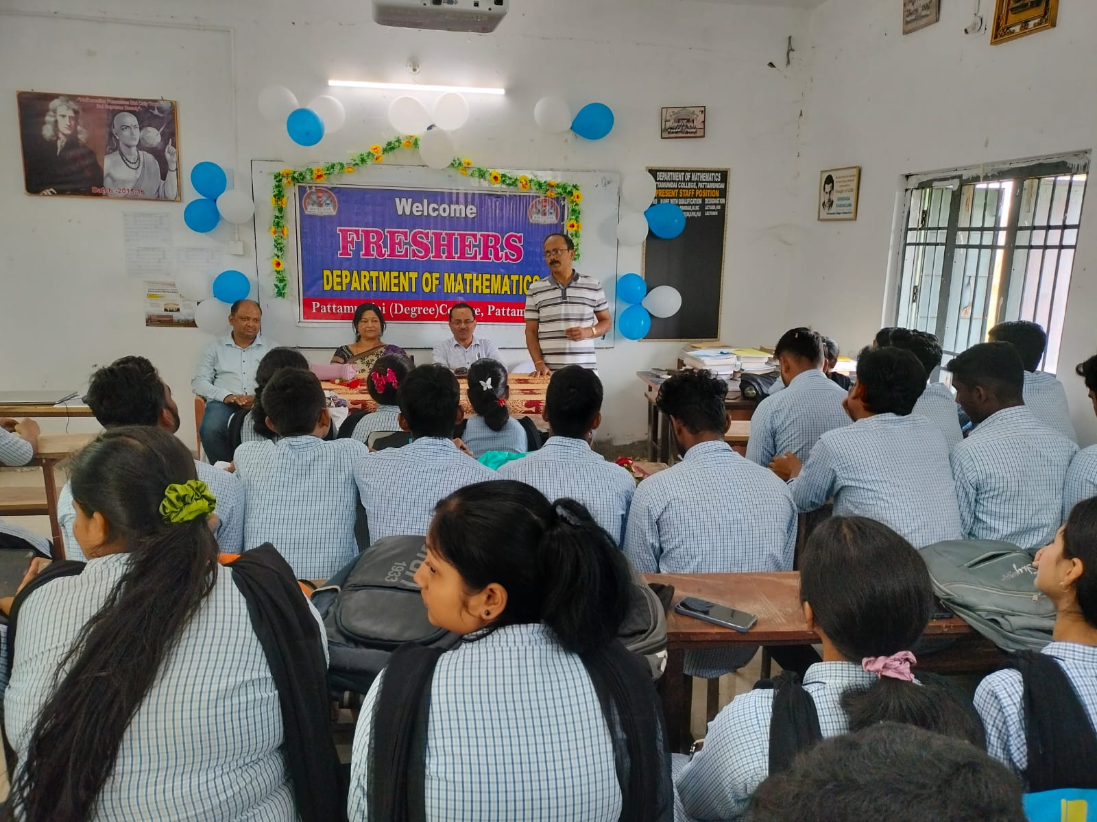 Welcome Ceremony for 1st Year Student in Department 