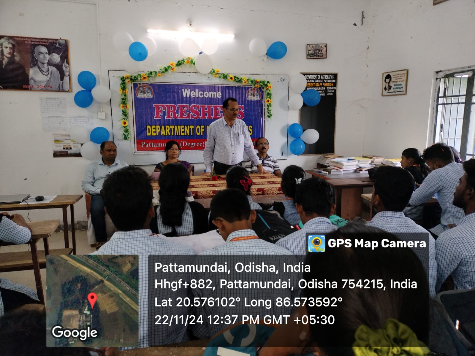 Welcome Ceremony for 1st Year Student in Department 